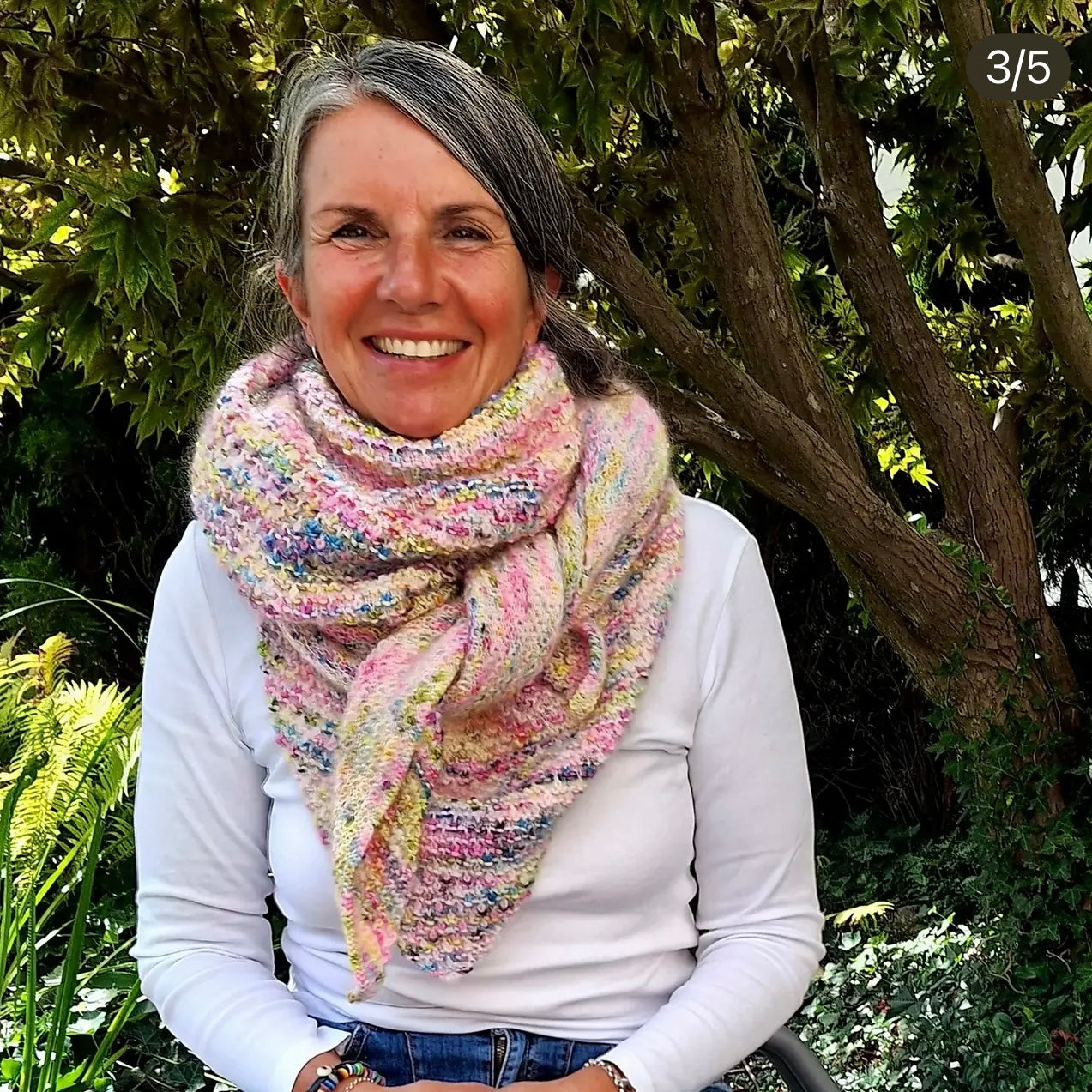 Garnset für den Fleur de Provence Foulard