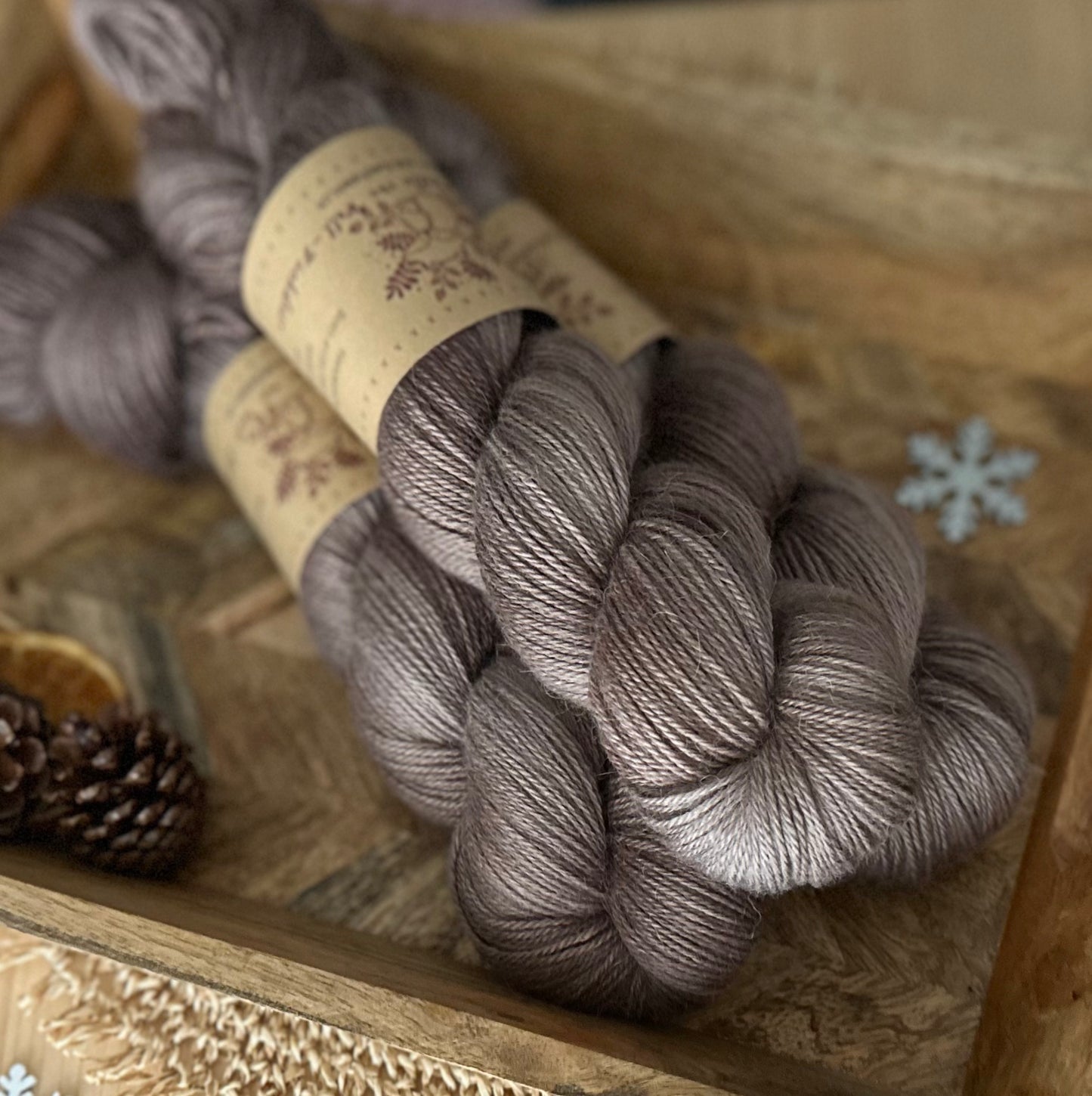 Alpaka Seide Kaschmir „Chocolat“