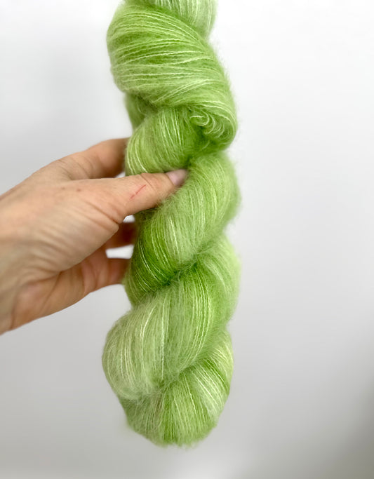 Alpaka Deluxe 800 „Apfelgrün“