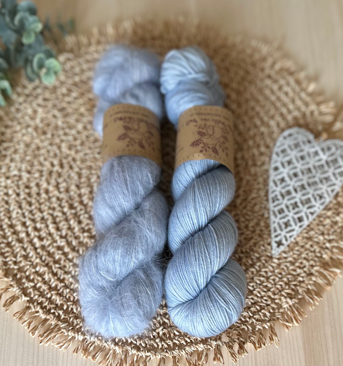 Set 150g Alpaka Deluxe und Sock Soft „Himmelblau“
