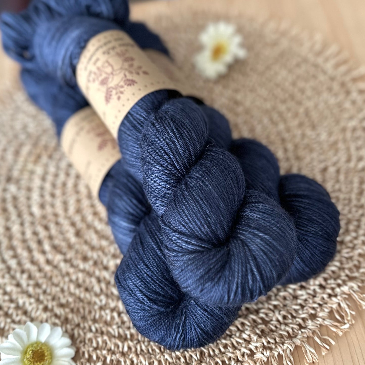 Seide Merino „Nachtblau“